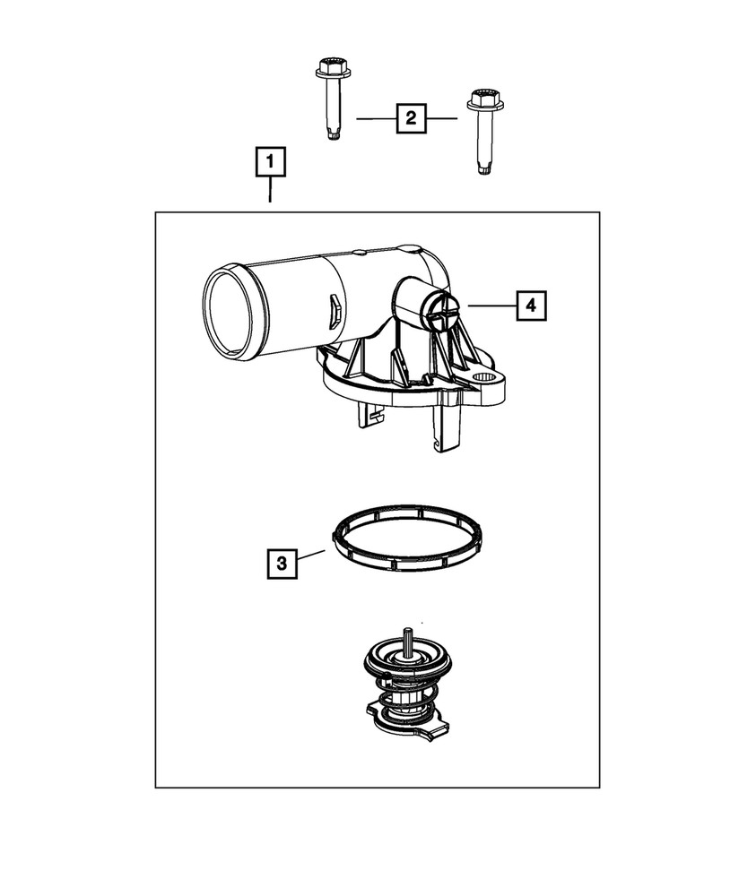 Genuine Mopar Bleeder Screw 4893378AA