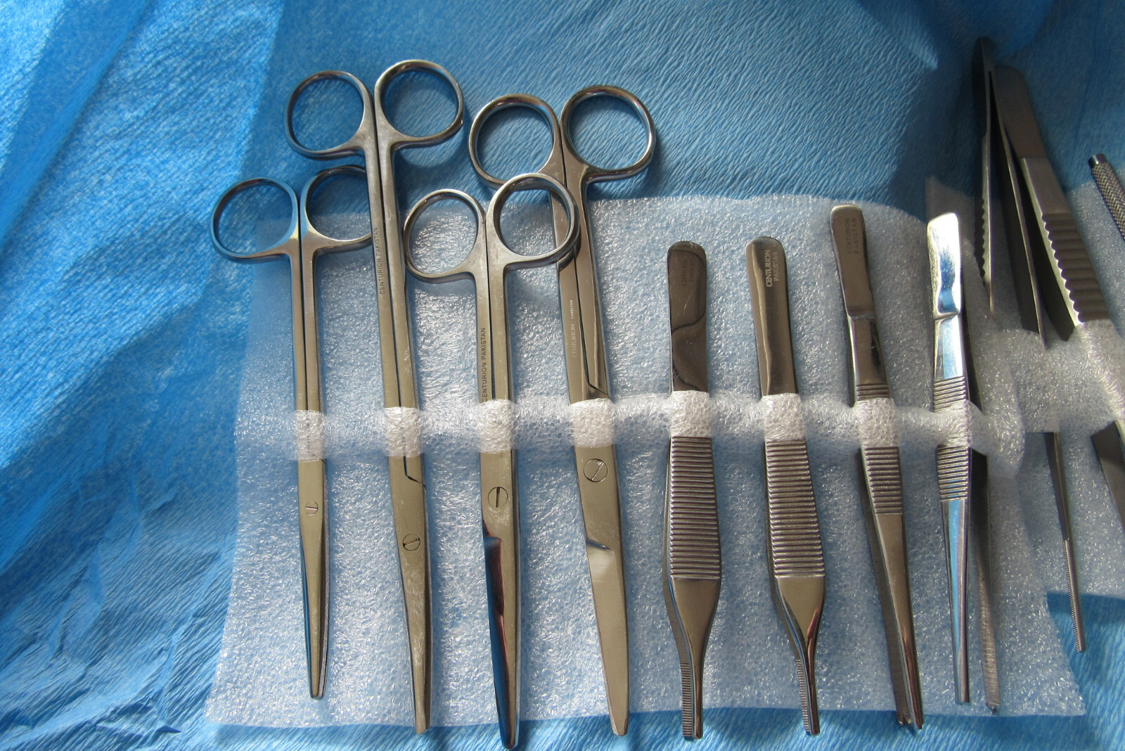 Centurion Trauma Trach Tray Kit MNS10110 Lot of New Pakistan Instruments SEALED