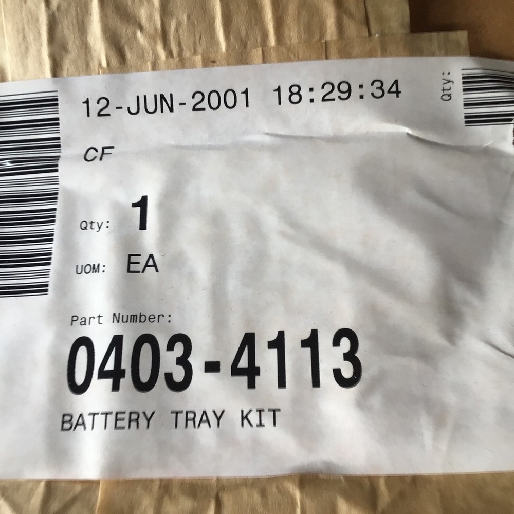 Onan Battery Tray Kit  403-4113