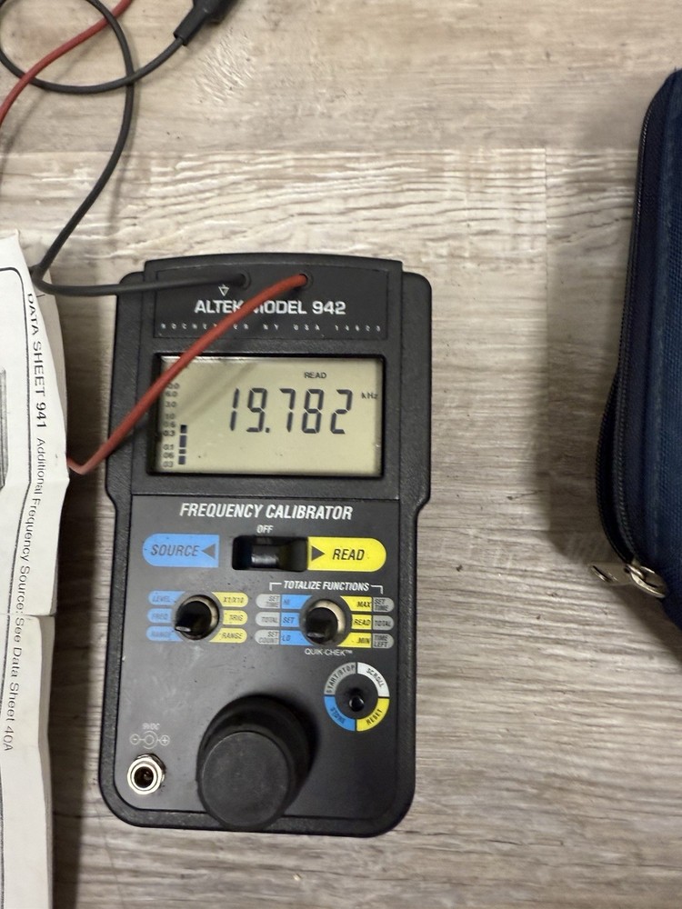 Altek 942 Frequency Calibrator, BR