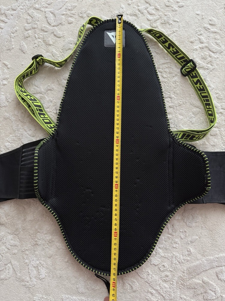Dainese Back Protector Vest Men's Medium Shield 2 Evo White