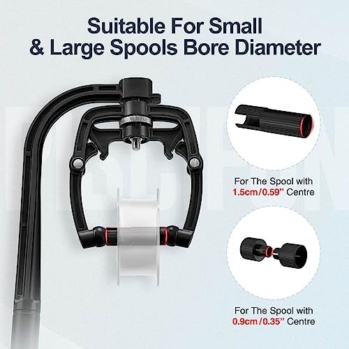 Fishing Line Winder Spooler Machine - Automatic Spooling Station for Spinning Re