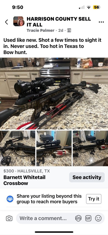 Barnett Whitetail Hunter Crossbow
