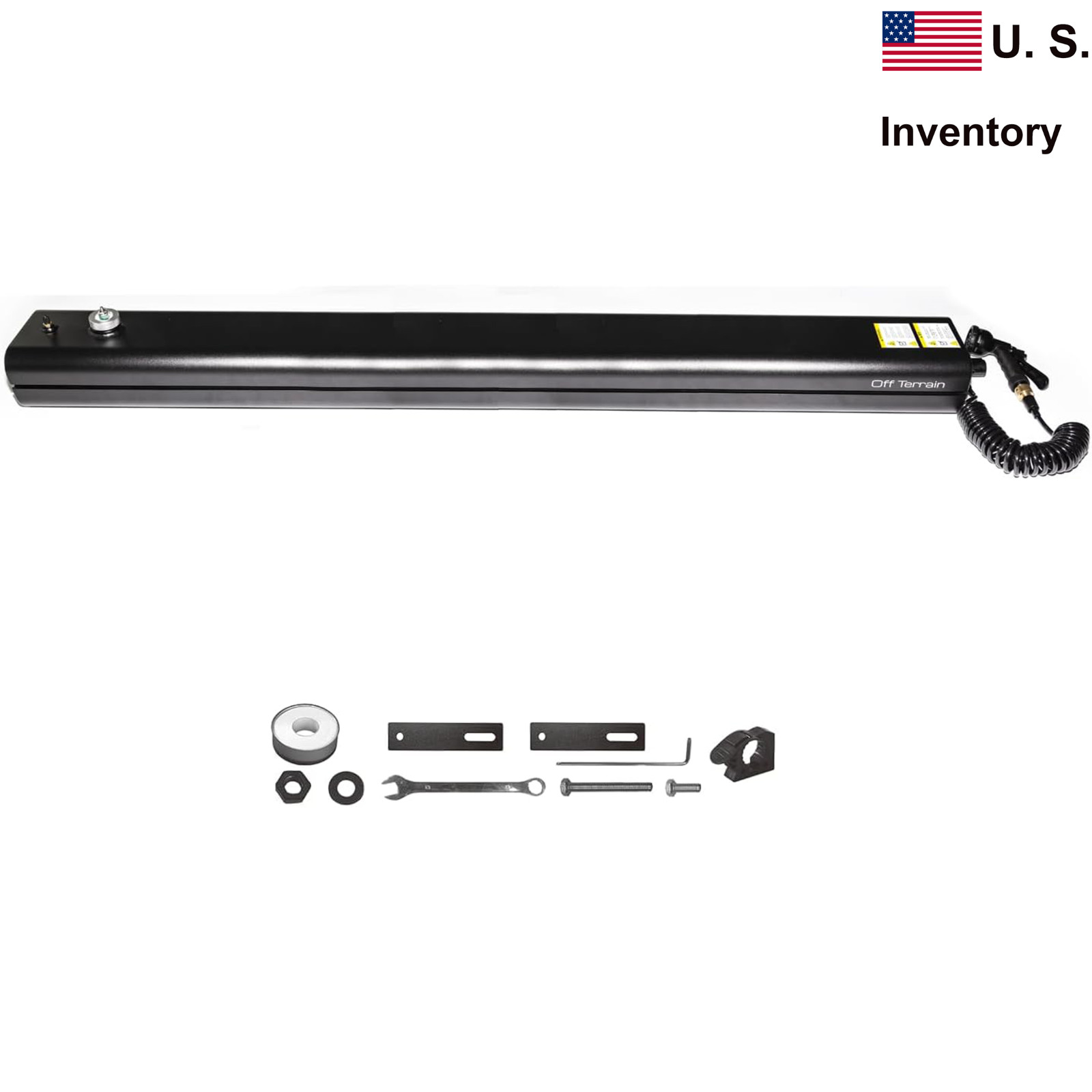 Pressurized Shower Water Tank 8 GL, Solar Heated for Local