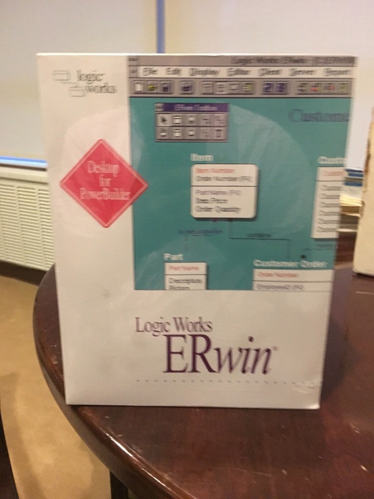 $10,000 ERwin/Desktop For Visual Basic And ER/Desktop For PowerBuilder.Brand New