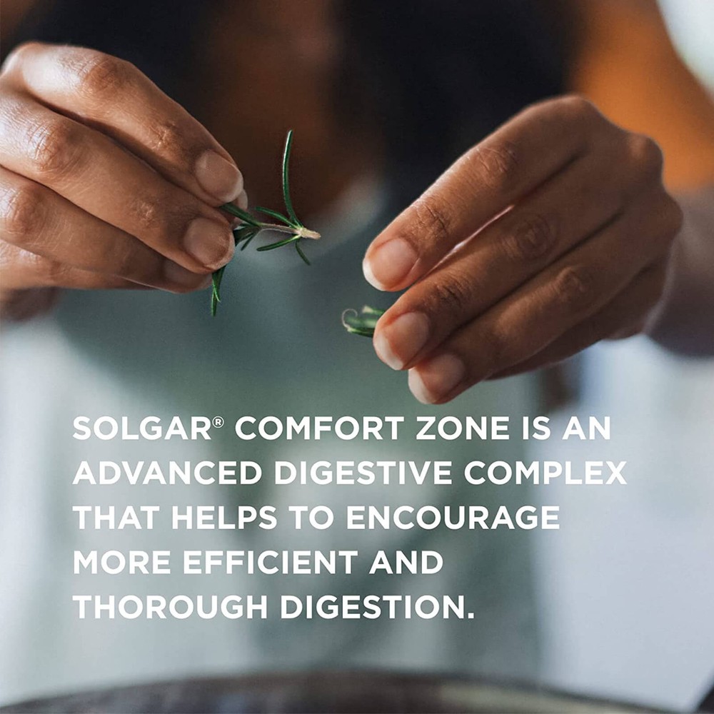 Solgar Comfort Zone Digestive Complex 90 Vegetable Capsules