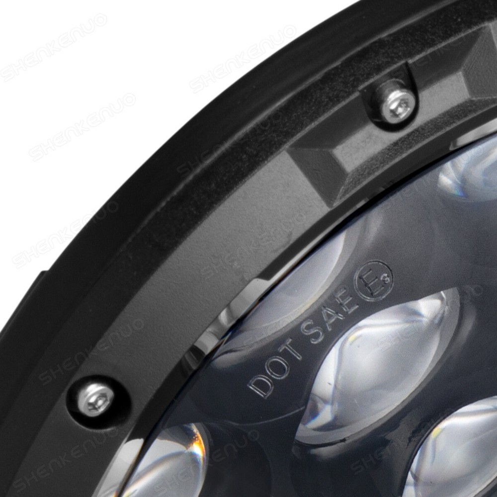 For Buell Blast X1 Motorcycle 7" LED Headlight Projector Daytime Running Light