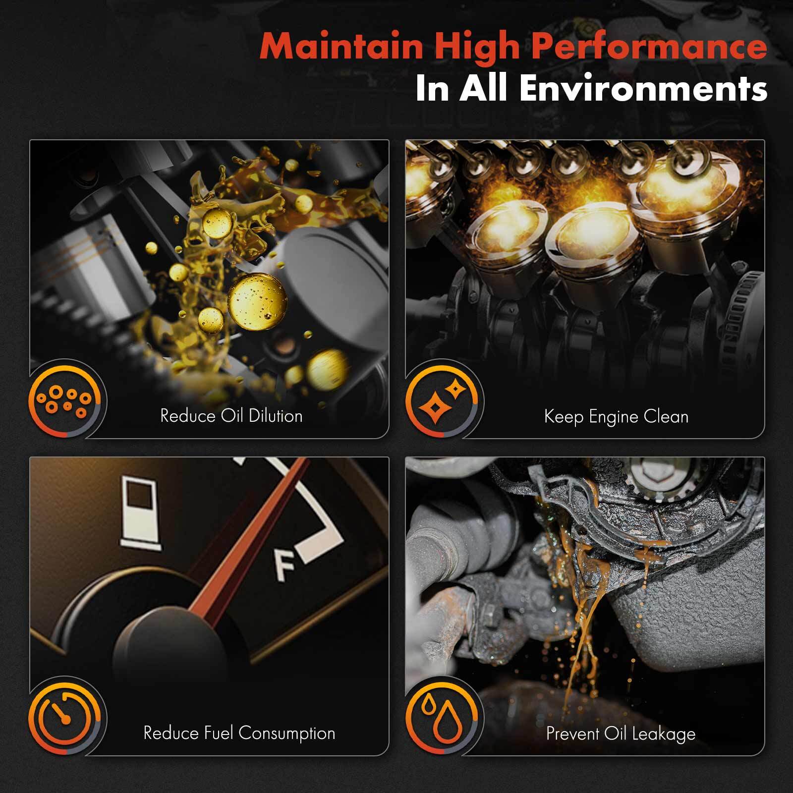 Coolant Expansion Tank Reservoir for Fiat 500 2012-2017 1.4L Naturally Aspirated