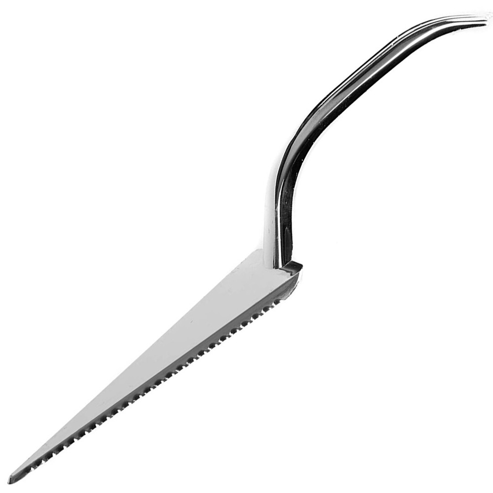 [3 PACK] 10 Inch Silver Disposable Plastic Cake Servers - Pie Servers Disposable