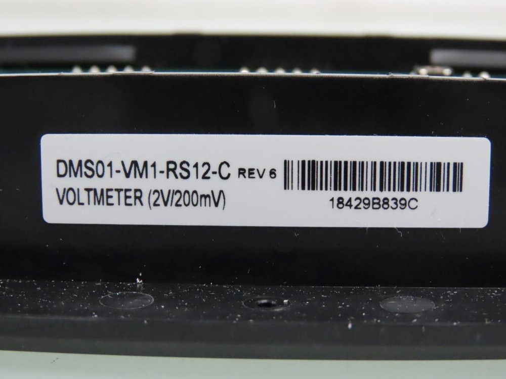 Murata Power Solutions Digital Panel Meter DMS01-VM1-RS12-C
