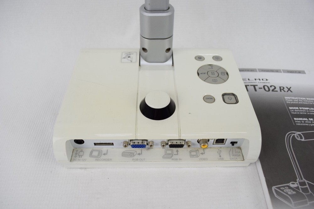 ELMO TT-02RX Document Camera Presenter White Class