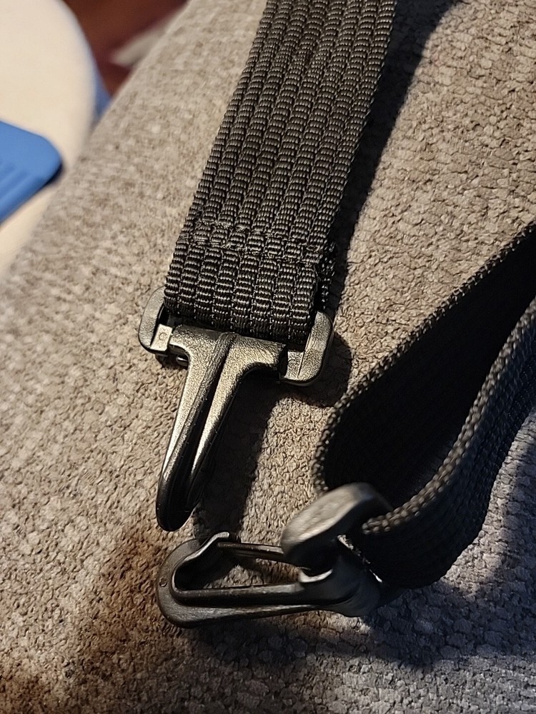 Black Adjustable Media Bag Shoulder Strap