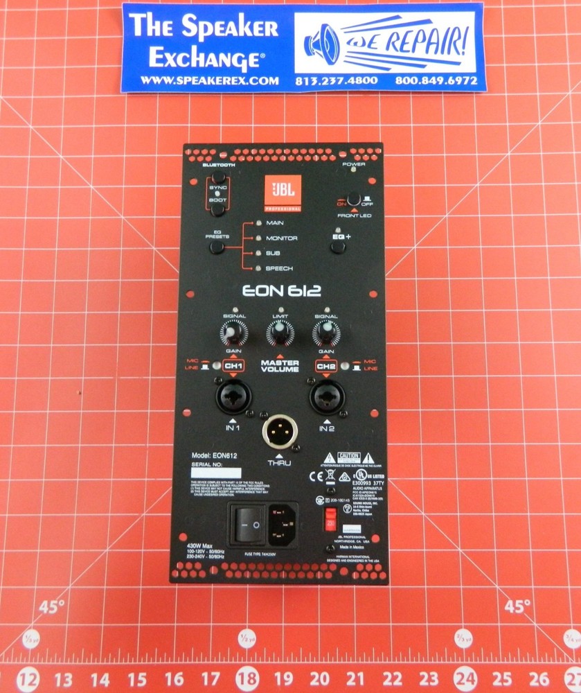 JBL EON612 Amplifier Assembly, 5123135-00