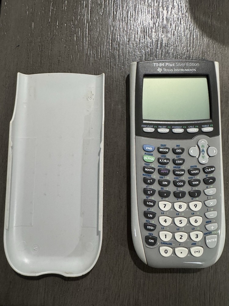 Texas Instruments TI-84 Plus Graphing Calculator - Silver