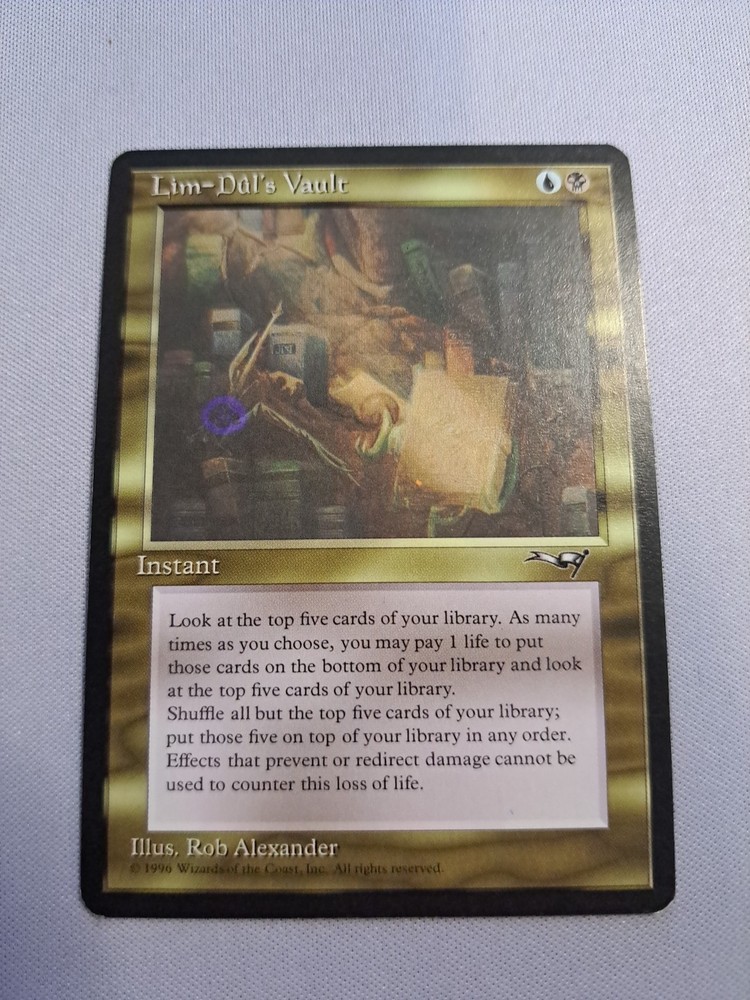 MTG: Lim-Dul's Vault (LP): Alliances (s)