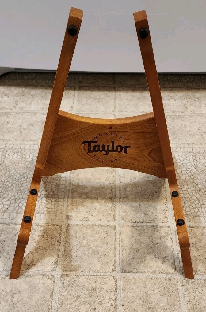 Taylor Guitar Stand - Mahogany Natural Finish