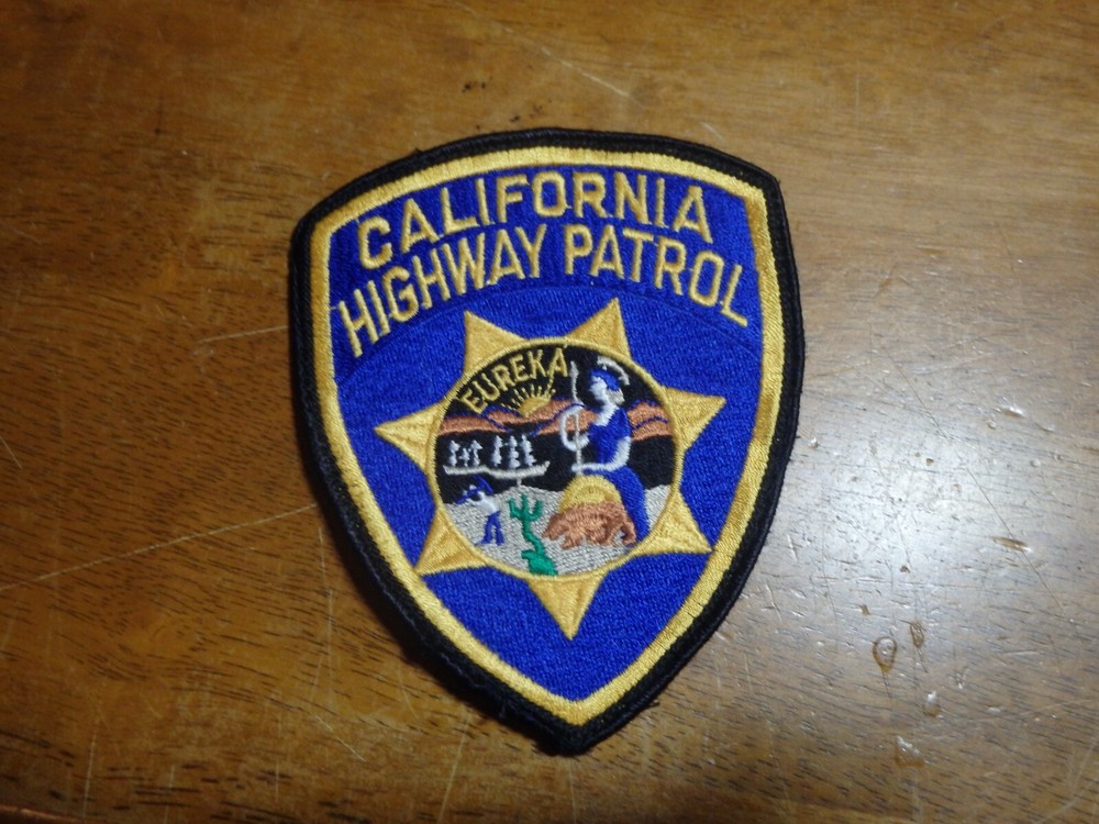 CALIFORNIA HIGHWAY PATROL CHIPS PATCH OBSOLETE  BX SS#8