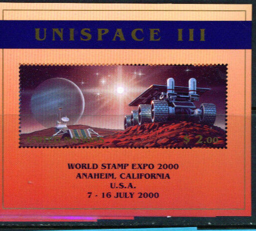 2000 NY MNH Issue - Scott# 763a Souvenir Sheet - SCV$ 18.00