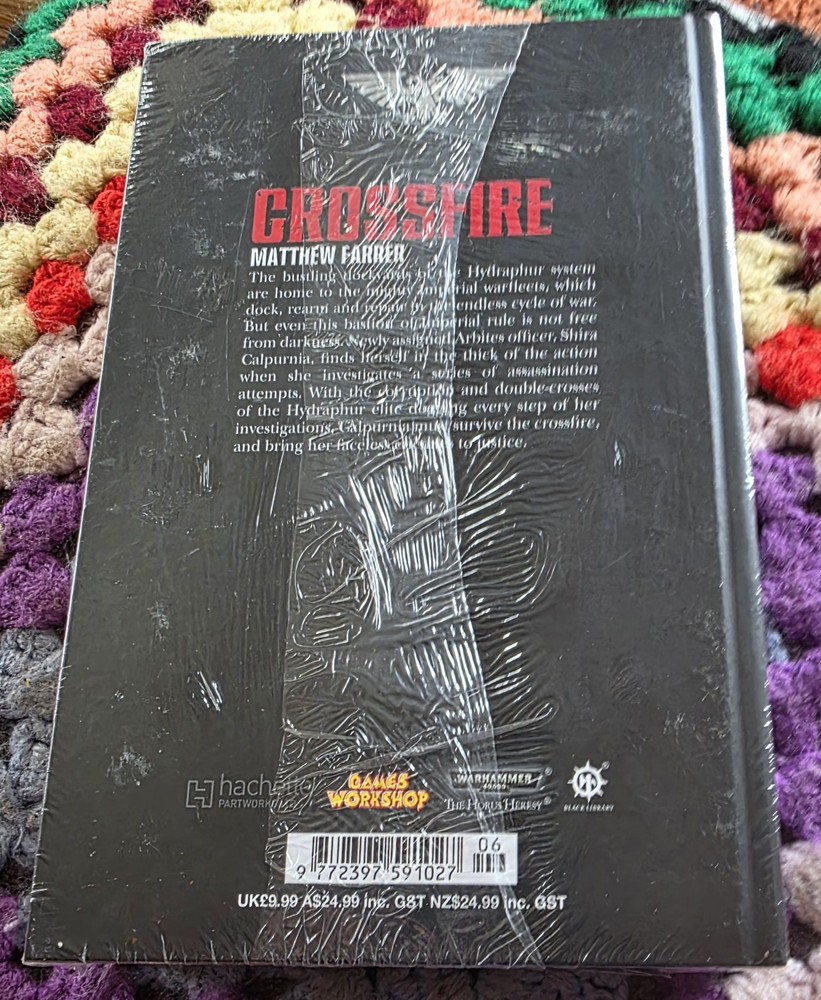 Warhammer 40k Crossfire Legends Collection Hardback sealed book
