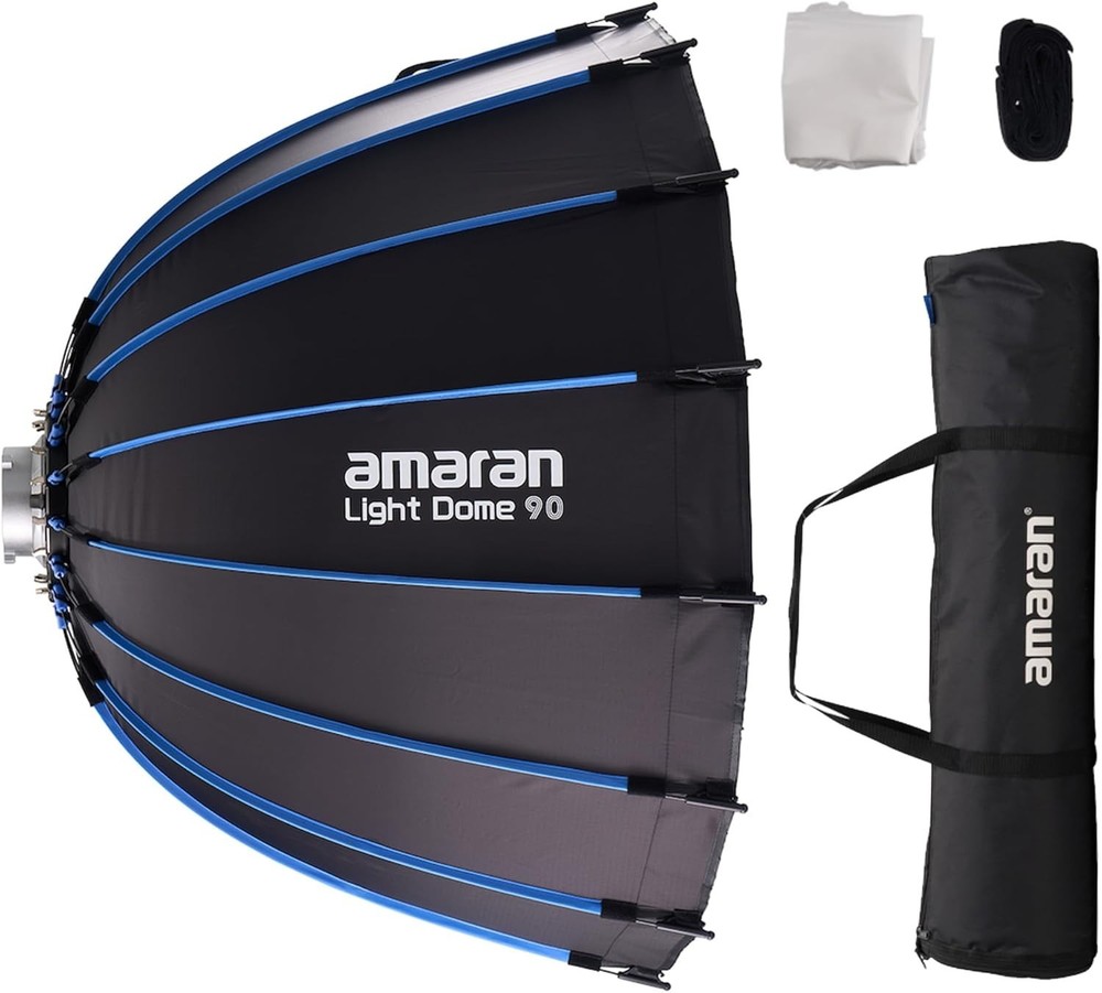 Circular Softbox with Honeycomb Grid for Bowens Mount