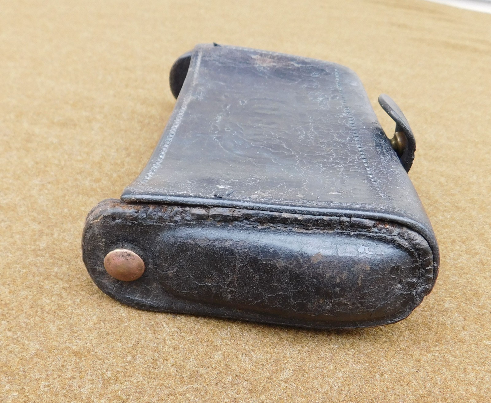 RARE ORIGINAL INDIAN WARS USM U.S. MARINE CORPS M1874 MCKEEVER CARTRIDGE BOX