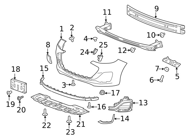Genuine GM Transceiver Bracket 42672409