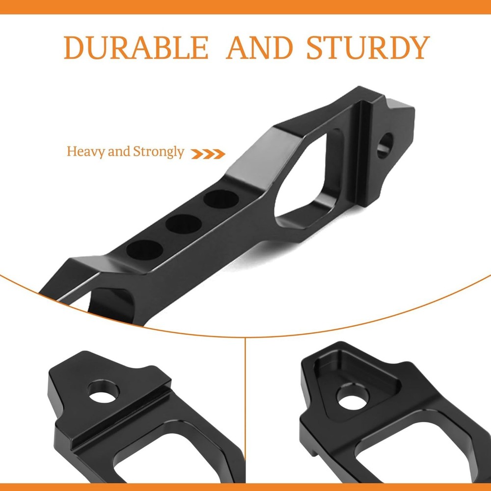 Heavy Duty Battery Hold Down Alloy Bracket Battery Tie Down Bracket J Hook Set