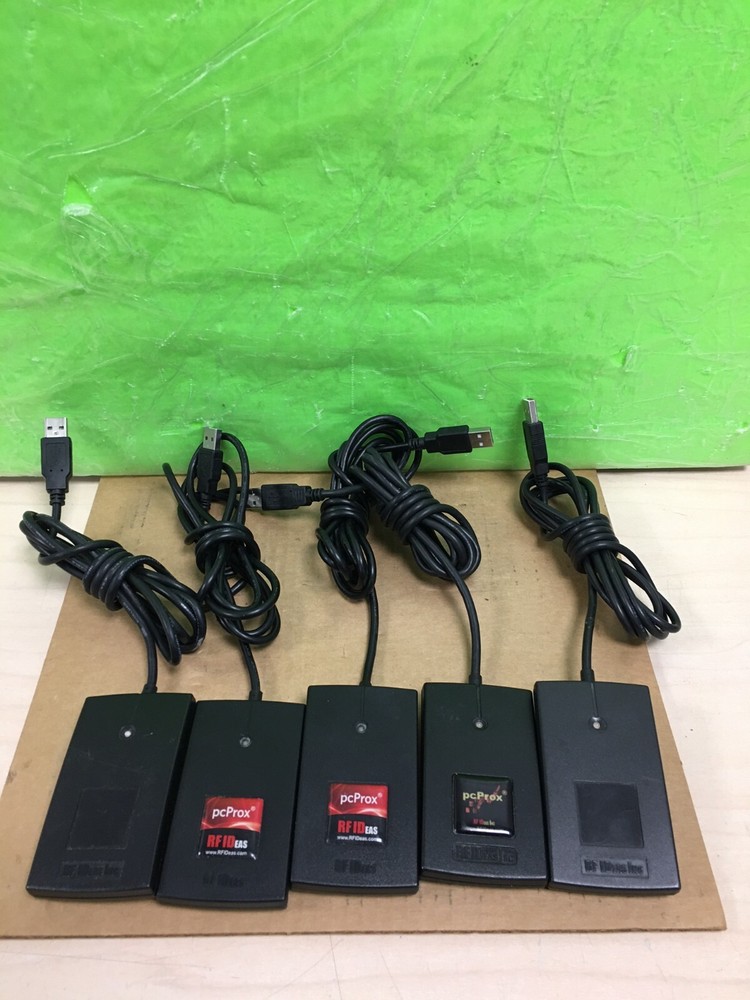 (LOT OF 5) RF IDEAS RFIDeas PC Prox Wave ID USB Proximity Reader ~Various Models