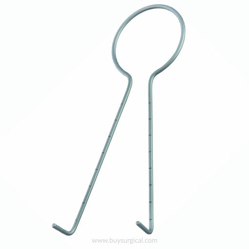 McKissock Breast Marker, Keyhole Pattern, 45 mm, Premium, German Stainless