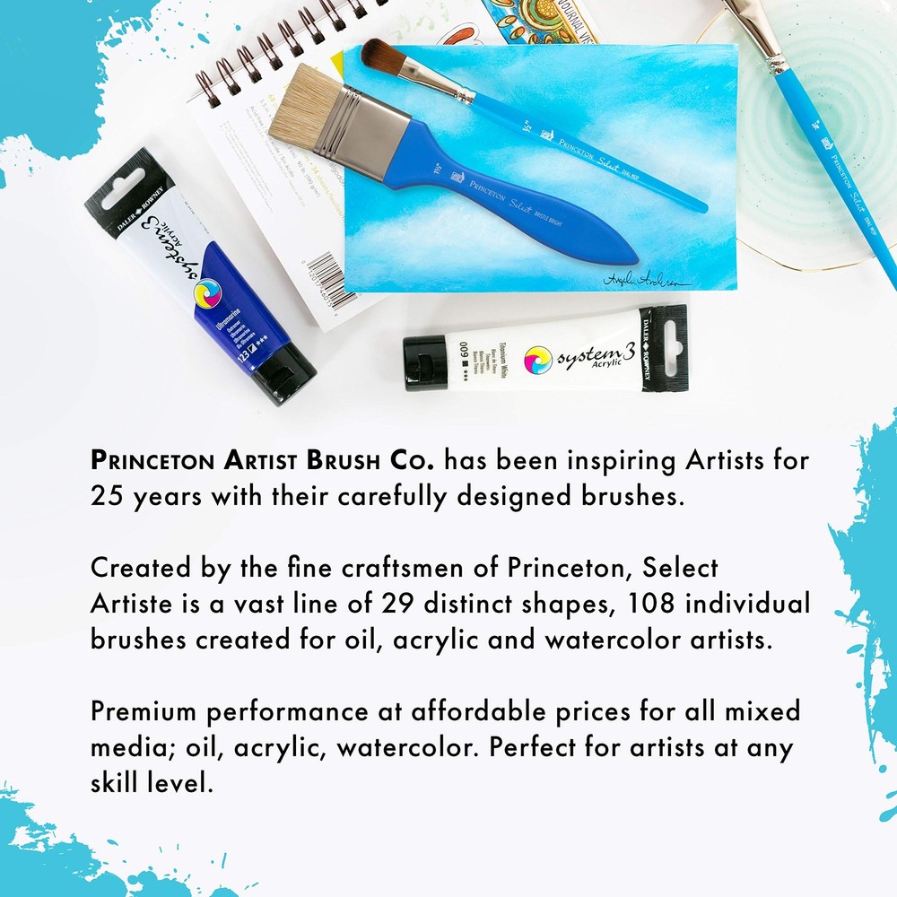 Select Artiste Paintbrush 105 Brush Set Blue
