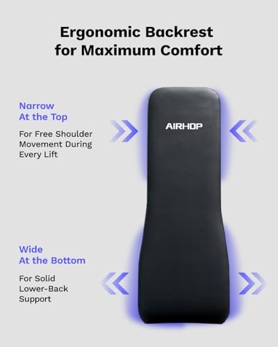 Upgraded Adjustable Weight Bench, Bench Press Full Body Workout, Quick Fold