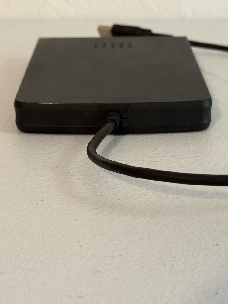 Sony USB External Floppy Disk Drive Model Number MPF82E Portable Black Aug2006