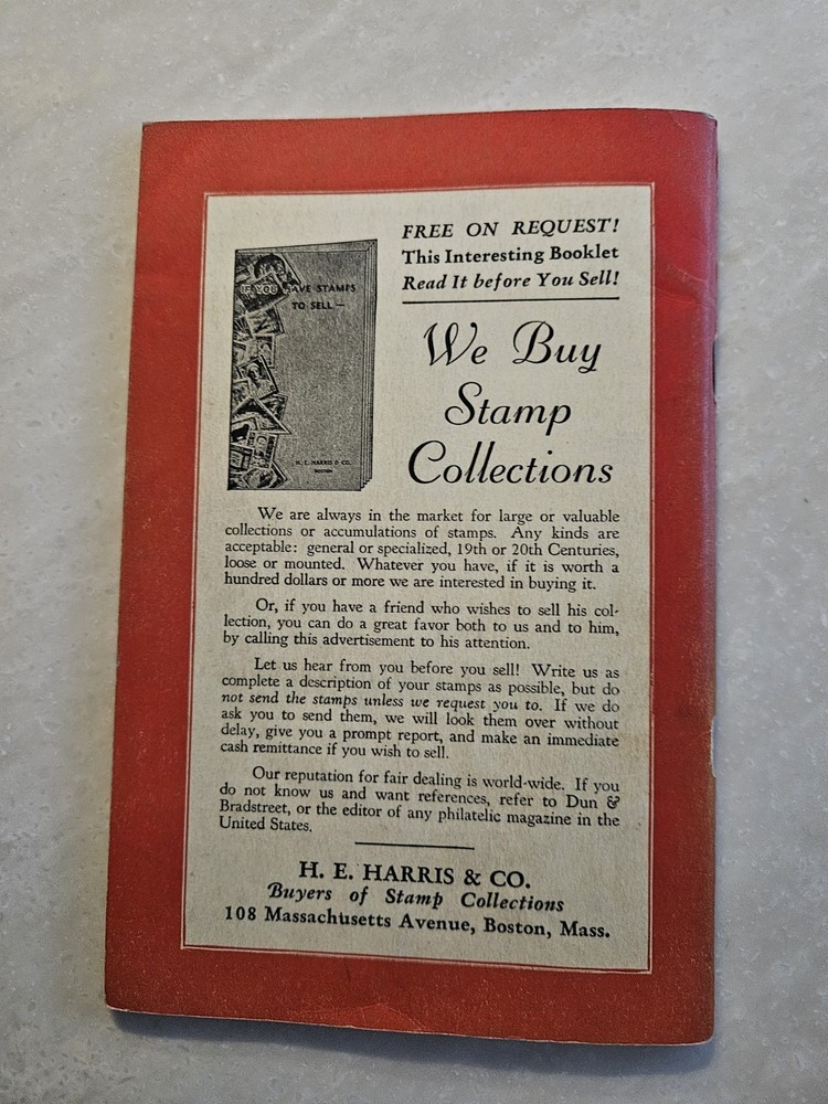 The Stamp Collector's Annual Catalog: H. E. Harris (1940 booklet)