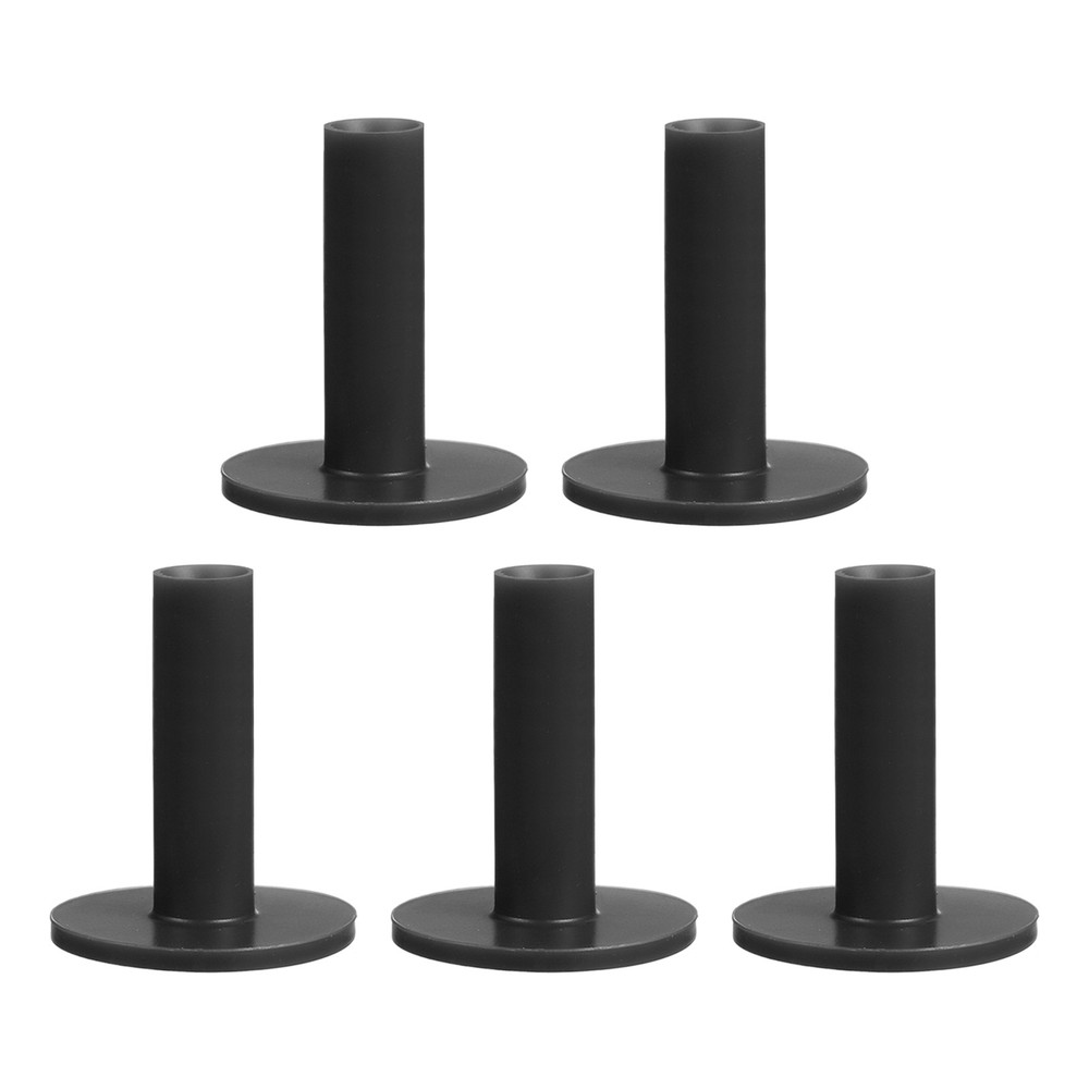 5Pcs 3" Rubber Golf Tees Tall Practice Training Driving Range Black