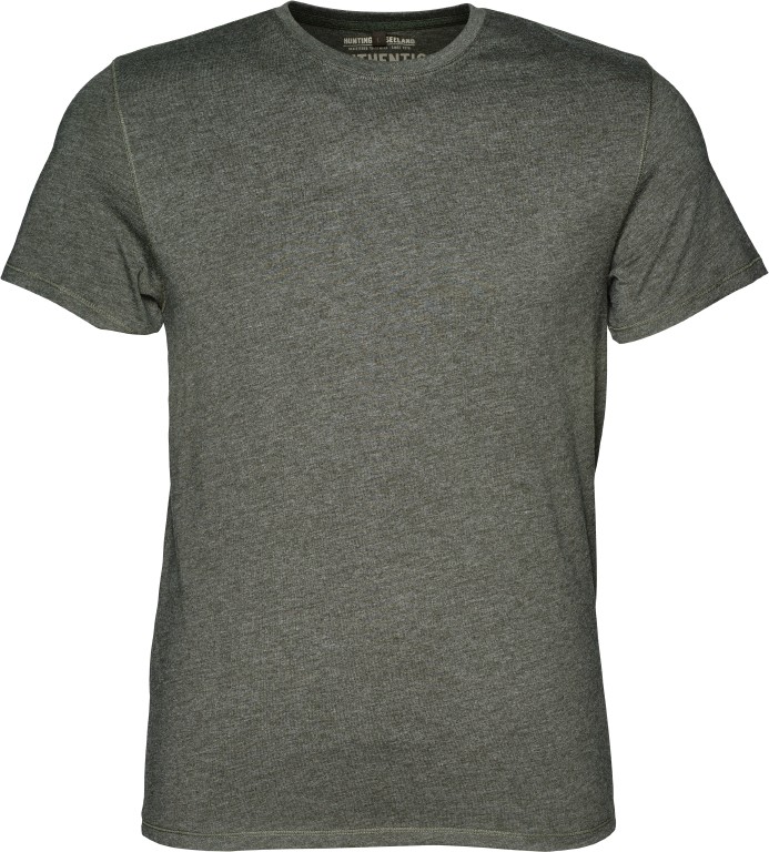 Seeland T-shirt Basic - Double Pack - Brown and Olive