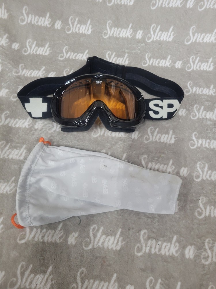 SPY+ Optic Snowboarding Ski Goggles, Gloss Black