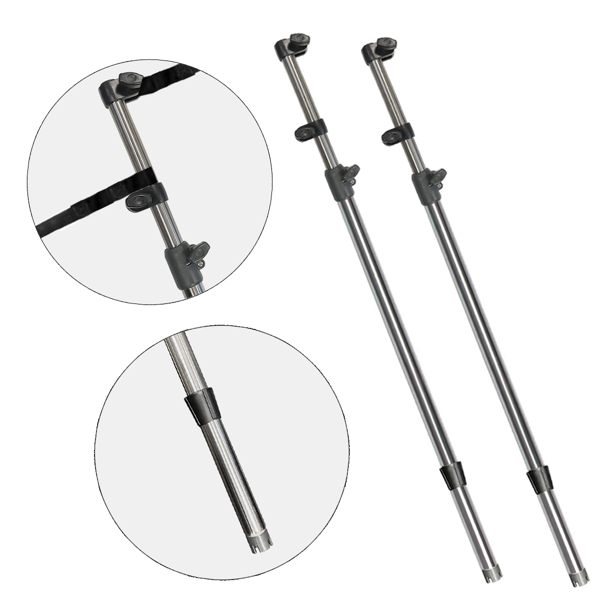 Oceansouth T-Top Extension Kit, Boat Stern Shade