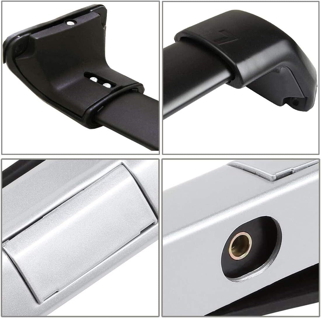 4Pcs Side Rails Cross Bars for 2012 2013 2014 2015 2016 Honda CRV CR-V Roof Rack