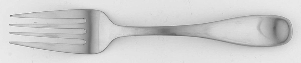 Oneida Silver Satin Voss  Cold Meat Serving Fork 10566108