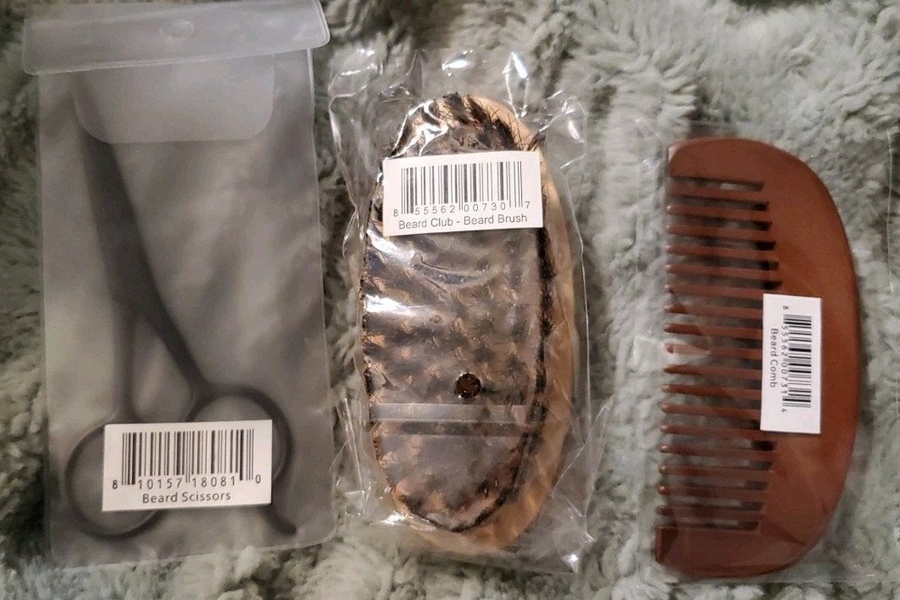 Beard Club - Beard Brush, Beard Comb, Beard Scissors