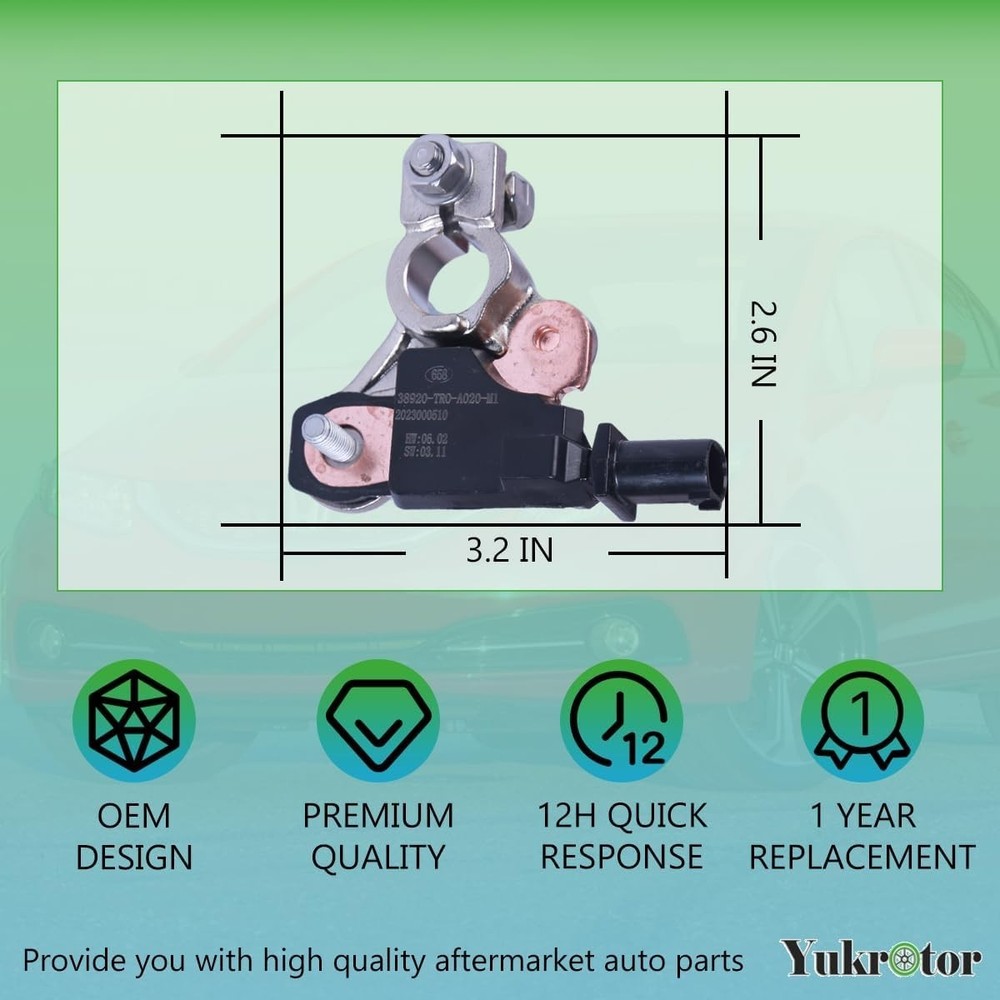38920-TR0-A02 Battery Current Sensor Compatible with 2012 2013 2014 2015...