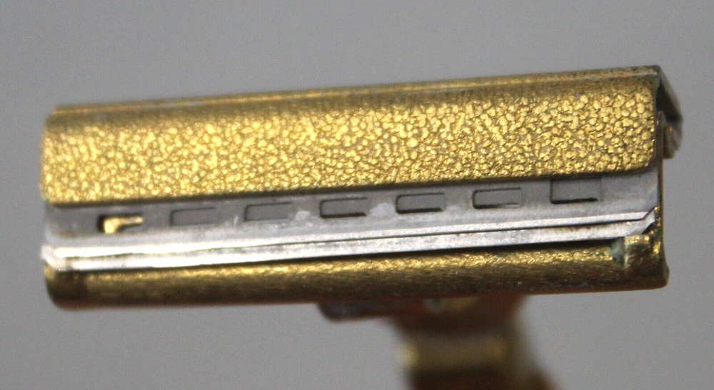 Vintage Schick Injector Razor - Butterscotch Bakelite Handle