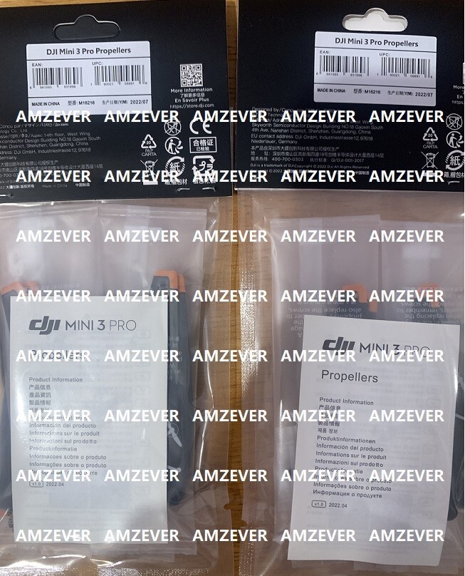 DJI Mini 4 Pro/Mini 3 Pro propeller in original package-8 propellers + 12 screws