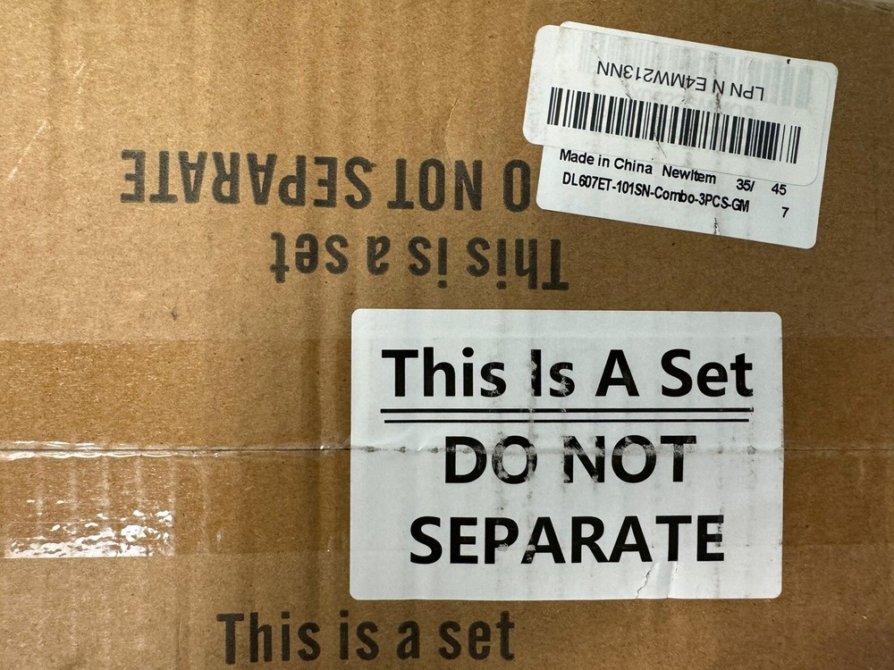 Combo Deadlocks DL607ET-101SN-Combo13246 box with 3