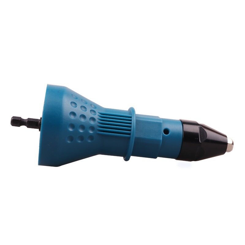 Electric Rivet Nut Gun Adaptor Insert Cordless Riveting Tool Power Drill Kit US