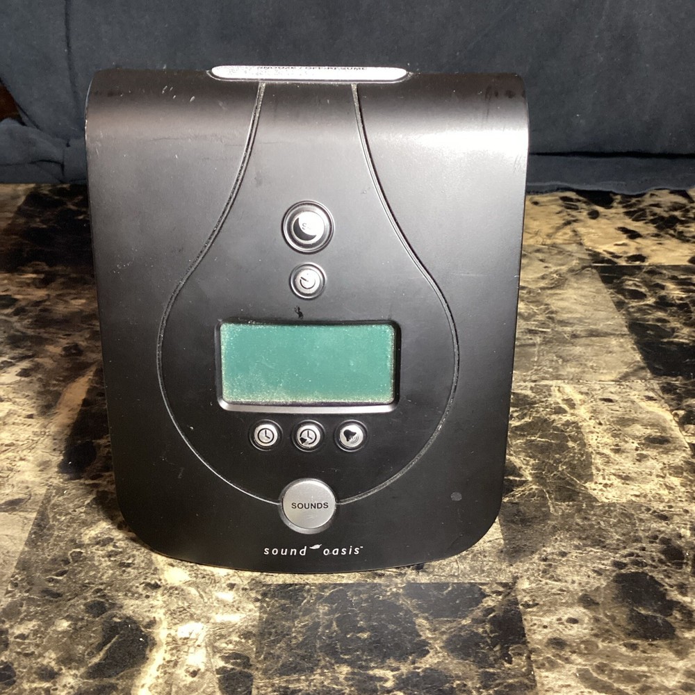 sound oasis sound therapy system S-680 Tested Working