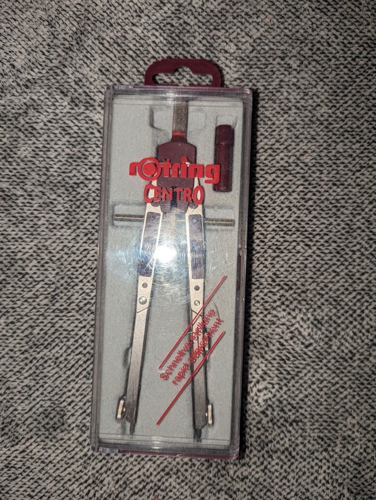 Rotring Centro Rapid Adjustment Compass Drafting