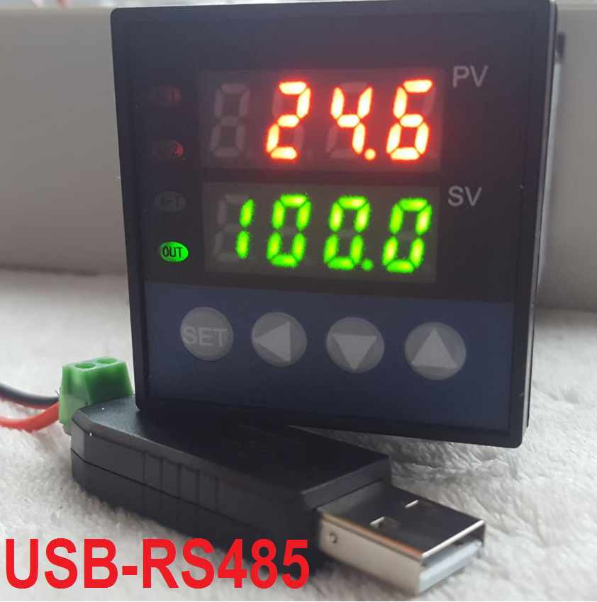 Lab Thermocouple Temperature Chart Recorder Data Logger Computer PC with Alarm