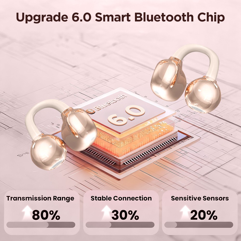 Wireless Lady Bluetooth 6.0 Earbuds Headphones For iPhone Samsung Galaxy Android