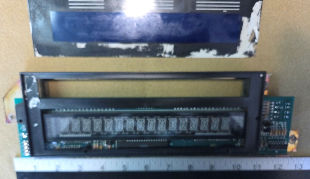 Rowe AMI Cd-100 jukebox display board assembly - Tested good